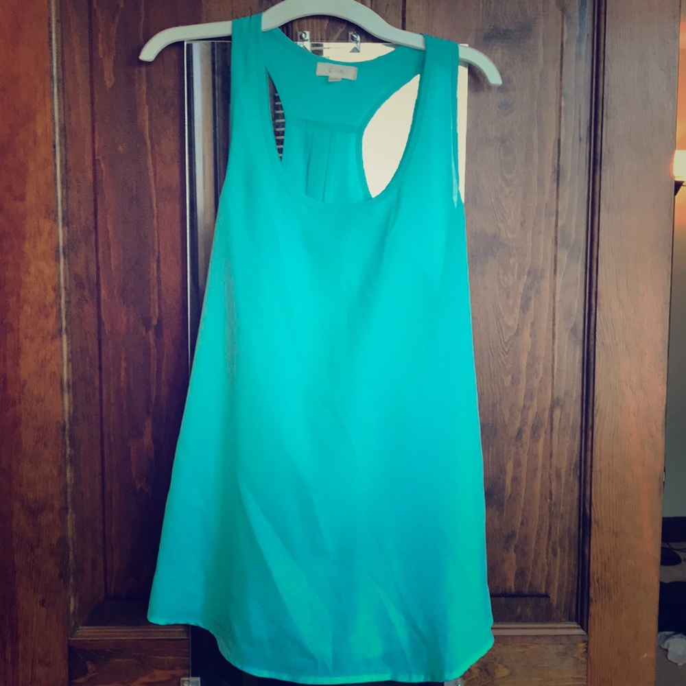 Flowy Turquoise Tank